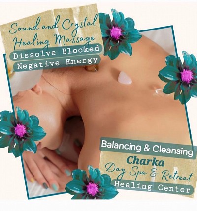 Chakra Crystal Massage 90 minutes+ $575 +